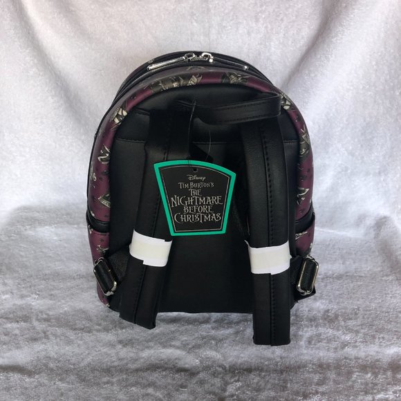 NWT Loungefly Disney NBC The Nightmare Before Christmas Lovers Jack Sally Heart - Picture 3 of 5